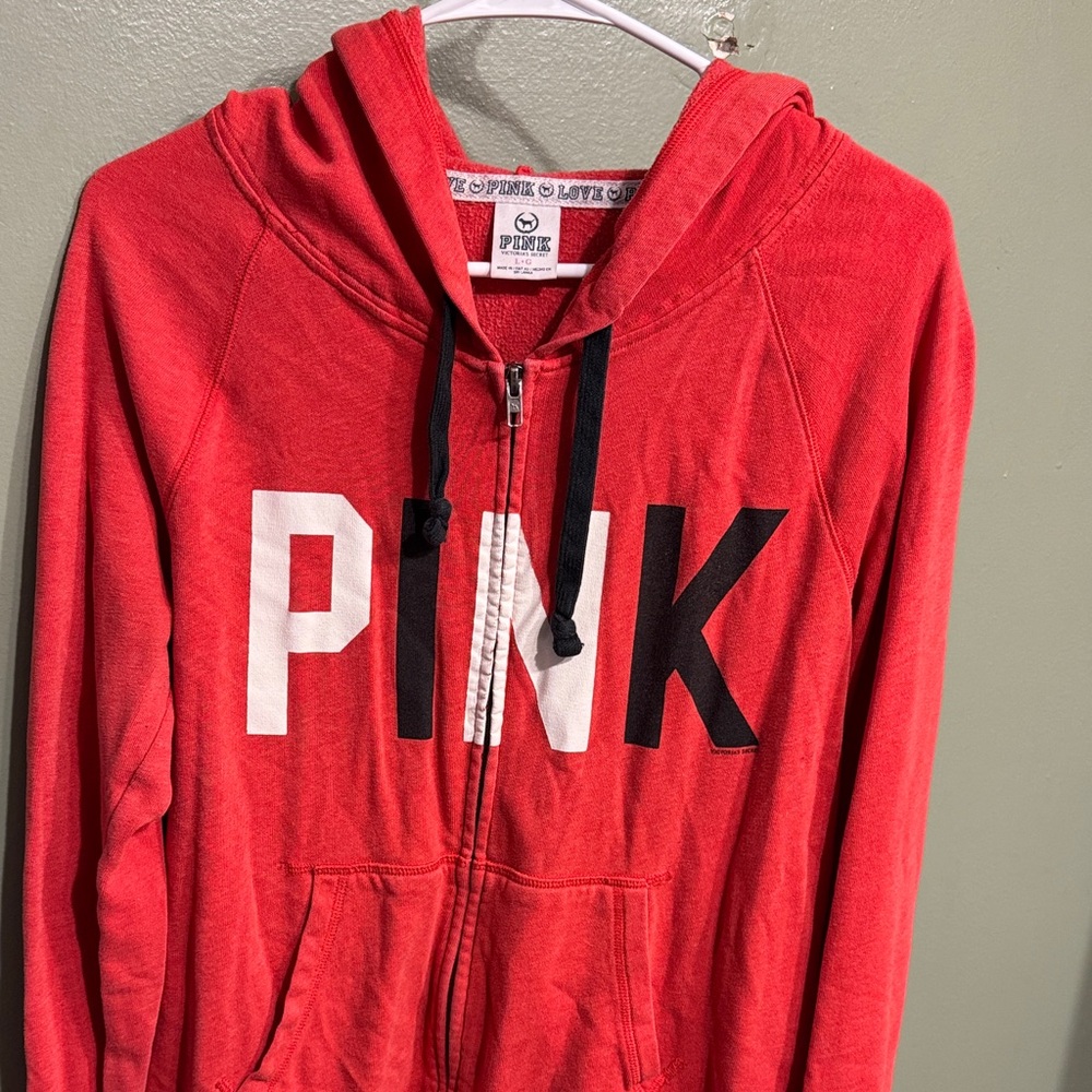 Victoria's Secret PINK Red Hoodie